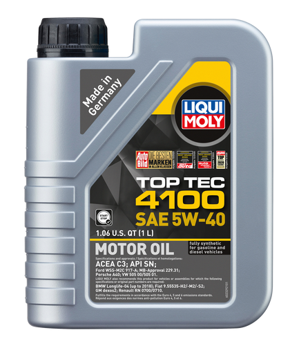 Liqui Moly 2329 Top Tec 4100 SAE 5W-40 1 Liter