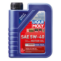 Liqui Moly 20006 SAE 5W-40 Diesel High Tech 1 Liter
