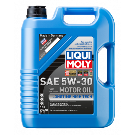 Liqui Moly Special Tec LL 2249 Engine Oil; 5W-30 Synthetic; 5 Liter