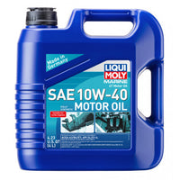 Liqui Moly 20508 SAE 10W-40 Marine 4T Motor Oil 4 Liter