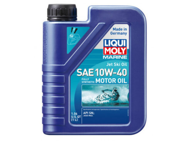 Liqui Moly 20528 SAE 10W-40 PWC Marine Oil 1 Liter