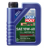 Liqui Moly 2068 SAE 10W-60 Synthoil Race Tech GT1 1 Liter